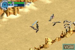 Image in-game du jeu Star Wars - The New Droid Army sur Nintendo GameBoy Advance