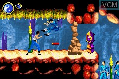 Image in-game du jeu Bruce Lee - Return of the Legend sur Nintendo GameBoy Advance