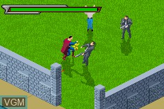 Image in-game du jeu Superman - Countdown To Apokolips sur Nintendo GameBoy Advance