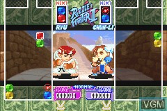 Image in-game du jeu Super Puzzle Fighter II sur Nintendo GameBoy Advance