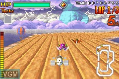 Image in-game du jeu Bouken Yuuki Pluster World - Pluston GP sur Nintendo GameBoy Advance