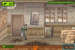 Image in-game du jeu Tom Clancy's Splinter Cell sur Nintendo GameBoy Advance