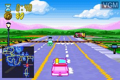 Image in-game du jeu Simpsons, The - Road Rage sur Nintendo GameBoy Advance