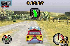 Image in-game du jeu Top Gear Rally sur Nintendo GameBoy Advance