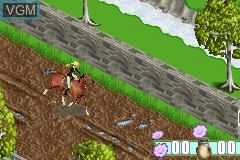 Image in-game du jeu Barbie Horse Adventures sur Nintendo GameBoy Advance