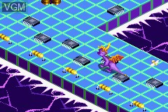 Image in-game du jeu Spyro - Attack of the Rhynocs sur Nintendo GameBoy Advance