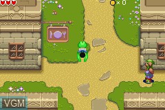 Image in-game du jeu Frogger's Journey - The Forgotten Relic sur Nintendo GameBoy Advance
