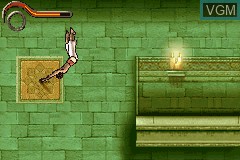 Image in-game du jeu Prince of Persia - The Sands of Time sur Nintendo GameBoy Advance