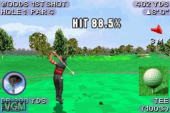 Image in-game du jeu Tiger Woods PGA Tour 2004 sur Nintendo GameBoy Advance