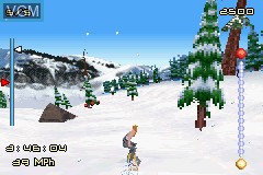 Image in-game du jeu SSX 3 sur Nintendo GameBoy Advance