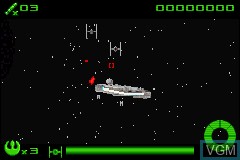Image in-game du jeu Star Wars - Flight of the Falcon sur Nintendo GameBoy Advance