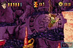 Image in-game du jeu Pitfall - The Lost Expedition sur Nintendo GameBoy Advance