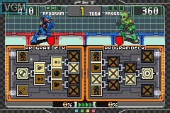 Image in-game du jeu Mega Man - Battle Chip Challenge sur Nintendo GameBoy Advance