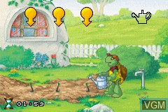 Image in-game du jeu Franklin the Turtle sur Nintendo GameBoy Advance