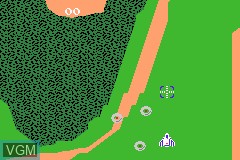 Image in-game du jeu Classic NES Series - Xevious sur Nintendo GameBoy Advance