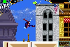 Image in-game du jeu Spider-Man 2 sur Nintendo GameBoy Advance