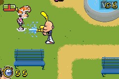 Image in-game du jeu Titeuf - Mega Compet sur Nintendo GameBoy Advance