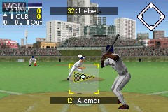 Image in-game du jeu All-Star Baseball 2003 sur Nintendo GameBoy Advance