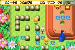 Image in-game du jeu Bomberman Max 2 - Blue Advance sur Nintendo GameBoy Advance