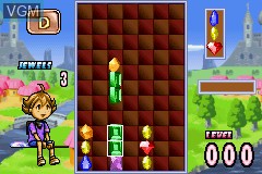 Image in-game du jeu Columns Crown sur Nintendo GameBoy Advance