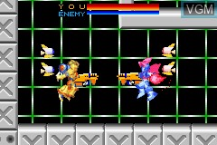 Image in-game du jeu Custom Robo GX sur Nintendo GameBoy Advance