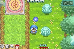 Image in-game du jeu Doraemon - Midori no Wakusei Doki Doki Daikyuushuutsu! sur Nintendo GameBoy Advance