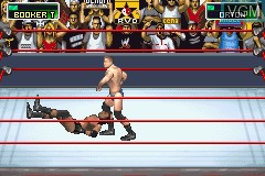 Image in-game du jeu WWE Survivor Series sur Nintendo GameBoy Advance