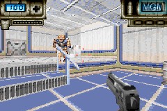Image in-game du jeu Duke Nukem Advance sur Nintendo GameBoy Advance