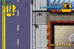 Image in-game du jeu Grand Theft Auto sur Nintendo GameBoy Advance