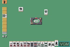 Image in-game du jeu Goku Mahjong Deluxe - Mirai Senshi 21 sur Nintendo GameBoy Advance