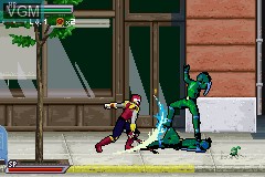 Image in-game du jeu 2 Games in 1 - Power Rangers - Time Force + Power Rangers - Ninja Storm sur Nintendo GameBoy Advance