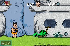 Image in-game du jeu Flintstones, The - Big Trouble in Bedrock sur Nintendo GameBoy Advance