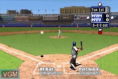 Image in-game du jeu High Heat Major League Baseball 2002 sur Nintendo GameBoy Advance