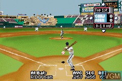 Image in-game du jeu High Heat Major League Baseball 2003 sur Nintendo GameBoy Advance