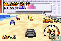 Image in-game du jeu Hot Wheels - Burnin' Rubber sur Nintendo GameBoy Advance