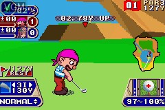 Image in-game du jeu Kurohige no Golf Shiyouyo sur Nintendo GameBoy Advance
