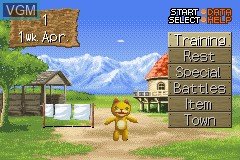 Image in-game du jeu Monster Rancher Advance sur Nintendo GameBoy Advance