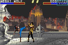 Image in-game du jeu Mortal Kombat Advance sur Nintendo GameBoy Advance