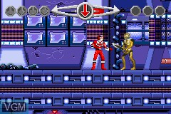 Image in-game du jeu Power Rangers - Time Force sur Nintendo GameBoy Advance