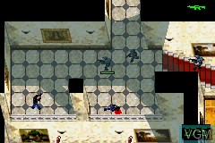 Image in-game du jeu Tom Clancy's Rainbow Six - Rogue Spear sur Nintendo GameBoy Advance