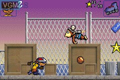 Image in-game du jeu Rocket Power - Dream Scheme sur Nintendo GameBoy Advance