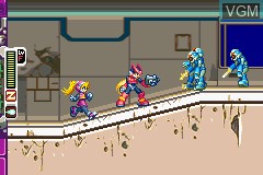Image in-game du jeu Mega Man Zero sur Nintendo GameBoy Advance