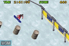 Image in-game du jeu Shaun Palmer's Pro Snowboarder sur Nintendo GameBoy Advance