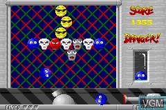 Image in-game du jeu Snood sur Nintendo GameBoy Advance