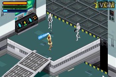 Image in-game du jeu Star Wars - Jedi Power Battles sur Nintendo GameBoy Advance