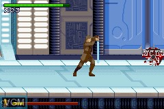 Image in-game du jeu Star Wars Episode II - Attack of the Clones sur Nintendo GameBoy Advance