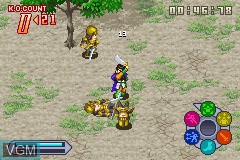 Image in-game du jeu Shin Sangoku Musou Advance sur Nintendo GameBoy Advance