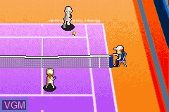Image in-game du jeu Pro Tennis WTA Tour sur Nintendo GameBoy Advance