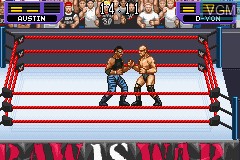 Image in-game du jeu WWF Road to WrestleMania sur Nintendo GameBoy Advance