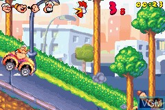 Image in-game du jeu Popeye - Rush for Spinach sur Nintendo GameBoy Advance